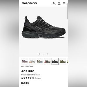 Salomon ACS Pro men’s size 9 1/2